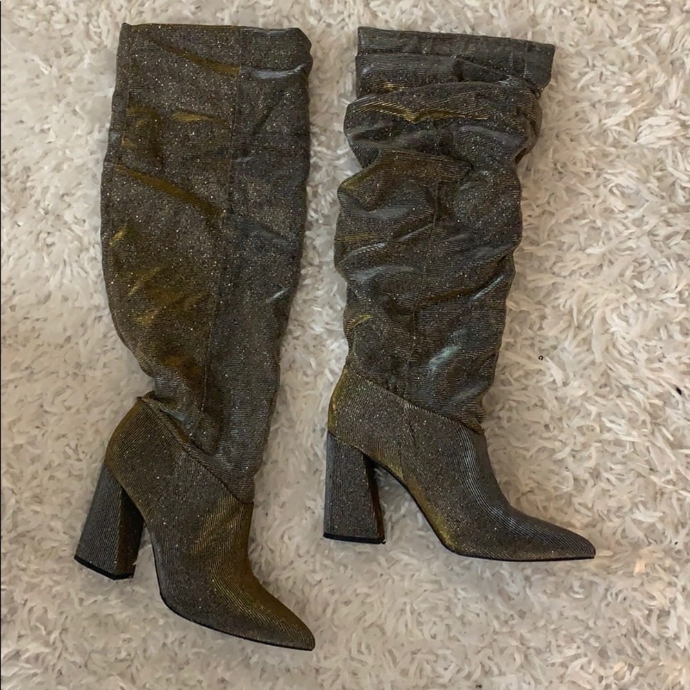 Kenneth Cole Iridescent Slouch Boots